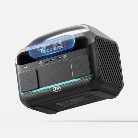 Portable Power Station 300W. 268.8Wh (600W Surge) LiFePo4 Solar Generator with USB-C PD60W Fast Charge, 110V Pure Sine Wave AC Outlet Outdoor Quiet Generators for CPAP Home Use Camping Outage DaranEner