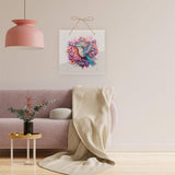 Ruikiyart Wooden Puzzles for Adults Mandala Hummingbird Jigsaw Puzzles 200Pcs Unique Shapes Bird Puzzles Great Gift for Adults and Couples on Valentine's Day,Women's Day 11.3 x 11.3 Inches Ruikiyart