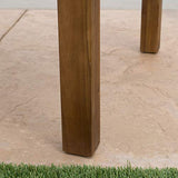 Christopher Knight Home Wilson Outdoor Expandable Acacia Wood Dining Table , Teak Finish Christopher Knight Home