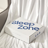 SLEEP ZONE Soft Sheets for Twin Size Bed, 3 Pieces Skin-Friendly & Breathable Sheet Set for Kids, Students, Easy Care Microfiber Sheet Set (White, Twin) SLEEP ZONE