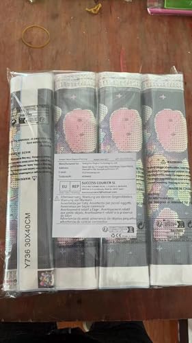 KEYRANKE 12 Pack Diamond Painting Kits for Adults 5D DIY Princess Diamond Art Kit Paint with Round Full Drill Diamonds for Beginners Gem Paintings Art for Home Wall Decor Gifts(12X12 Inch) KEYRANKE