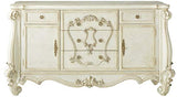 Acme Versailles Wooden 5 Drawer Dresser in Bone and White ACME Furniture