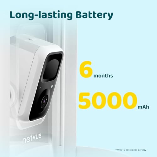 NETVUE Birdfy Lite - Smart Bird Feeder with Camera, Bird Watching Camera, Auto Capture Bird Videos & Motion Detection, Wireless Camera Ideal Gift for NETVUE