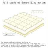 GRIPITHPY Japanese Futon Mattress, 100% Cotton & High Support Foam, Foldable Portable Floor Lounger Bed, Roll Up Tatami Sleeping Pad for Guest, Camping, Travel, Couch(180x200cm, S) GRIPITHPY