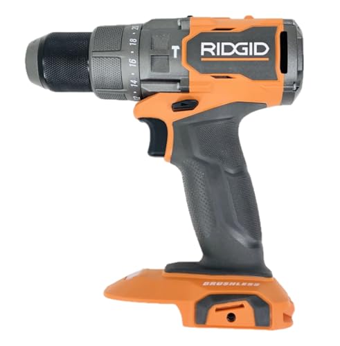 RIDGID 18V Brushless Cordless 1/2 in. Hammer Drill/Driver R86115 (Tool Only) Bulk Packaged - WoodArtSupply