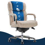 La-Z-Boy Sutherland Ergonomic Fabric Swivel Computer and Desk Chair, Cream (CHR10048D) La-Z-Boy