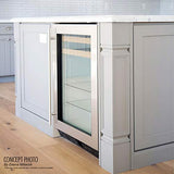Ekena Millwork COL03X03X35TRRW Traditional Cabinet Column (Top Block: 6 1/8", Bottom Block: 7 1/8"), 3 3/4"W x 3 3/4"D x 35 1/2"H, Rubberwood Ekena Millwork