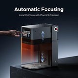 OMTech Dual-Laser Engraver, 10"x10" & 6"x6" 30W Fiber Laser & 20W Diode Laser Marking Machine, Metal & Non-Metal Laser Engraving Machine with Autofocus 16MP Camera for Wood Copper Silver Leather Gold OMTech