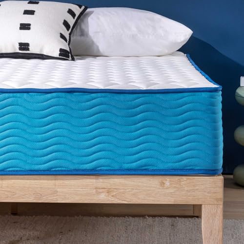 Best Price Mattress 12 Inch Hybrid Mattress, Tight Top, Supportive Foam, Pocketed Coils, Certified Safe Foams & Fabric, Mattress in a Box, Full Best Price Mattress