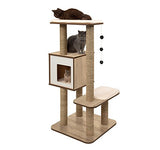 Vesper Cat Tree, High Base, Walnut, 52045 VESPER