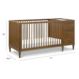DaVinci Marley 3-in-1 Crib and Changer Combo in Walnut DaVinci