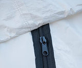 ShelterLogic 10' x 20' MaxAP Large Portable Garage 2in1 Kit Heavy-Duty Steel Frame Outdoor Canopy, Gazebo, or Carport Tent with Enclosure for Car, SUV, Truck, Boat, Tractor, White ShelterLogic