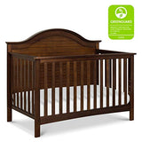 Carter's by DaVinci Nolan 4-in-1 Convertible Crib in Espresso, Greenguard Gold Certified, 57.5x30.8x47 Inch (Pack of 1) DaVinci