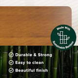 Zinus Olivia Sustainable Bamboo and Metal Queen Platform Bed Frame - No Box Spring Required Zinus