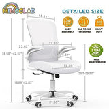 Mimoglad Ergonomic High Back Mesh Office Chair, Adjustable Lumbar Support, Thickened Seat Cushion Mimoglad