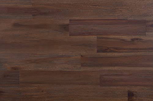 SIMPLIHOME Lowry SOLID ACACIA WOOD and Metal 22 Inch Wide Square Modern Industrial End Side Table in Distressed Charcoal Brown, For the Living Room and Bedroom SIMPLIHOME