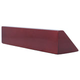 ExcelMark Blank Wood Desk Nameplate - 2" x 8" (Rosewood) ExcelMark