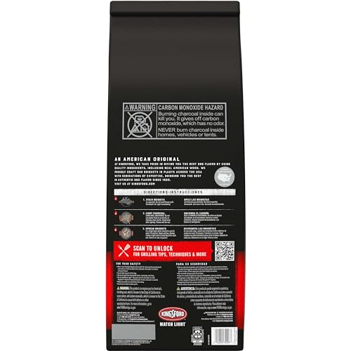 Kingsford Match Light Instant Charcoal Briquettes, BBQ Charcoal for Grilling, 8 Pounds, Packaging May Vary Kingsford