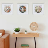 FONNUY Embroidery Kit for Beginners, Cute Hedgehog Stamped Embroidery Patterns Kits for Adults with Hoop, Easy to Follow Sewing Thread Needlework, 8'' Hoop (Adorably Spiky)