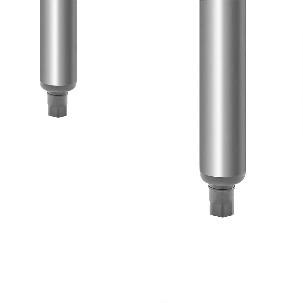 ROCKPOINT Stainless Steel Table for Prep & Work with Backsplash 48x24 Inches, NSF Metal Commercial Kitchen Table with Adjustable Under Shelf and Foot for Restaurant, Home and Hotel ROCKPOINT