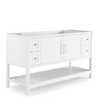 Alaterre Furniture Bennet 60" W Vanity Cabinet Only Alaterre Furniture