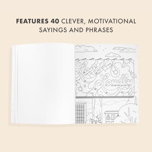 Good Things Grow Here: An Adult Coloring Book with Inspirational Quotes and Removable Wall Art Prints