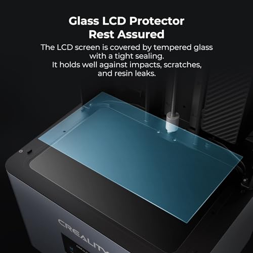 Creality Resin 3D Printer Halot-Mage, 8K Resolution Outperforms 12K Print Detail 10.3" Monochrome LCD UV Photocuring Larger Resin Printer with High-Precision Integral Light Fast Print Dual Z-axis Rail Creality