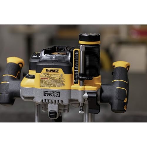 Dewalt DCW620B 20V MAX XR Brushless 2-1/4 Peak HP Lithium-Ion Cordless Plunge Router (Tool Only) - WoodArtSupply