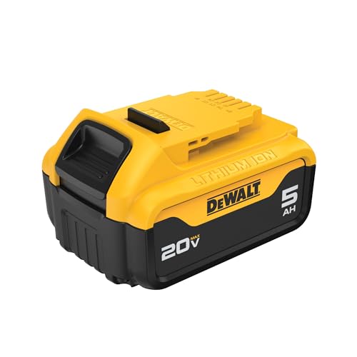 DEWALT 20V MAX 5 Ah Lithium-Ion Battery and Charger Starter Kit (DCB205C) - WoodArtSupply