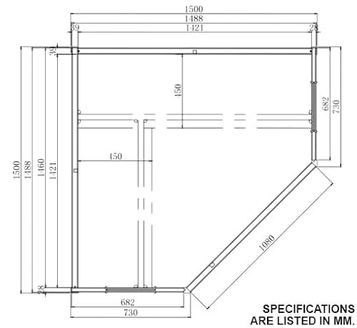 Saferwholesale 3-4 Person Corner FAR Infrared Sauna Canadian Hemlock - Maui Saferwholesale
