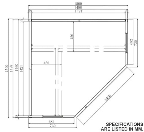 Saferwholesale 3-4 Person Corner FAR Infrared Sauna Canadian Hemlock - Maui Saferwholesale