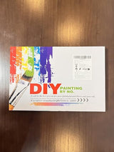 Auremi Mountain Paint by Number Kits with Framed, DIY Sunset Paint by Number Canvas for Adults, Easy Landscape Acrylic in Canvas with Brushes for Decor 20x30cm Auremi