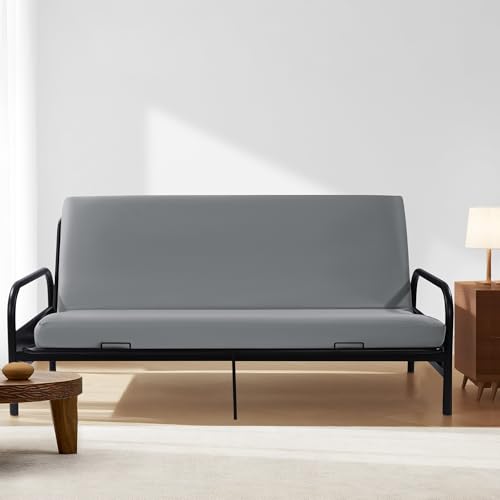 HOMBYS Memory Foam Futon Mattress, Foldable Sofa Bed Mattress with Removable Cover, Medium Firm Support, Fits Most Futon Frames (Full) HOMBYS