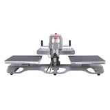 KEIKI 16x20 Inch Large Digital Auto Pneumatic Dual Platen Swing Head Sublimation Heat Press Machine for T-Shirt with Infrared Positioning, Heat Transfer Printing Machine for Commercial, 110V,2000W KEIKI