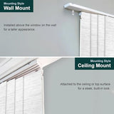 CHICOLOGY Room Divider, Vertical Blinds, Door Blinds,Sliding Door Blinds, Temporary Wall, Closet Curtain, Room Door,Panel Track Blinds Meshed Glacier, W:46-86 x H:Up-to 96 inches CHICOLOGY