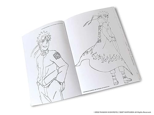 NARUTO SHIPPUDEN: The Official Coloring Book