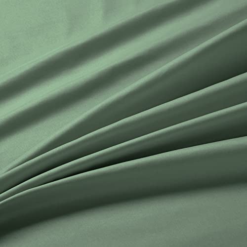 Manyshofu Extra Deep Pocket Full Size Sheets Set - Hotel Luxury 1800 Thread Count Sheets & Pillowcases - Kids Bedding Set up to 24" Mattress - Sage Green Bed Sheets 18-24 Inch Deep Pockets - 4 Piece Manyshofu