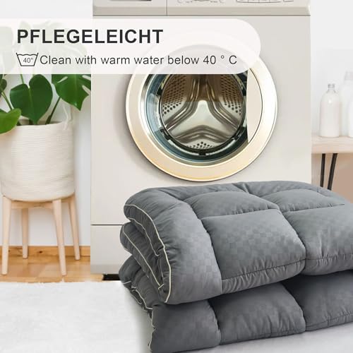 3 inch Memory Foam Mattress Topper Full Size Pillow Top - Extra Thick Padded Mattress Pad & Protector, Breathable Fitted Deep Pocket 8-21, Ultra Soft & Supportive 1100GMS WQSPRING