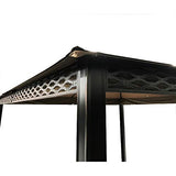 Garden Winds Replacement Canopy Top Cover for Oakmont Gazebo - 350 - Beige - Model L-GZ1188PST-A Garden Winds