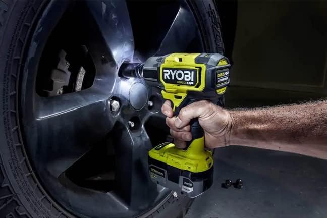 RYOBI P262K1 ONE+ HP 18V Brushless Cordless 4-Mode 1/2 in. Impact Wrench Kit w/ 4.0 Ah HIGH PERFORMANCE Lithium-Ion Battery & Charger - WoodArtSupply