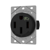 Leviton 1450R 50 Amp EV Charging Receptacle/Outlet, Heavy Duty Leviton