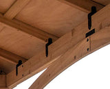 Handy Home Products 19360-6 Brezina 12'x12' Cedar Residential Pavilion and Gazebo Handy Home Products