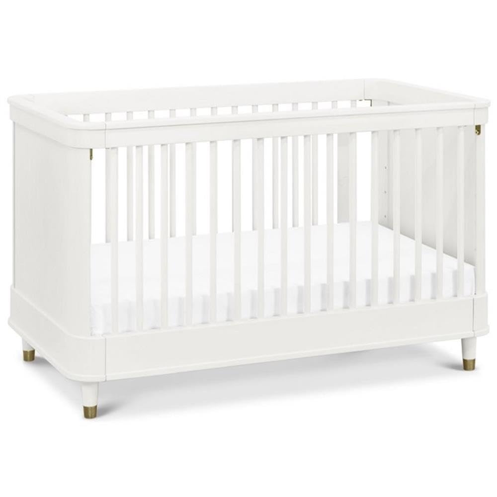 NAMESAKE Tanner 3-in-1 Convertible Crib in Warm White, Greenguard Gold Certified NAMESAKE