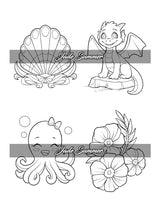 Stress Relief: Adult Coloring Book with Animals, Flowers, Fantasy, and More for Mindfulness and Relaxation WoodArtSupply