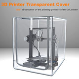 NUENSS-ROR 3D Printer Enclosure for Creality Ender Highly Transparent Waterproof Fireproof 3D Printer Protective Cover for Creality Ender 3 Ender 3 V2 Upgraded Ender 3 V3 Ender 3 V3 KE Ender 3 V3 SE NUENSS-ROR