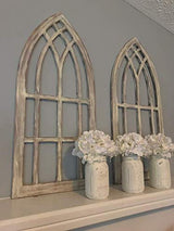 Farmhouse arched window frame Generic