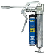 STAR BRITE Pistol Grease Gun with 3 OZ. Cartridge (028703),Silver STAR BRITE
