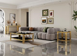 Maotifeys Modern 2-Tier Glass Console Table Luxury Black Tempered Glass Top Sofa Table with Shiny Gold Legs 55" Slim Entryway Hall Tables with Storage Shelf for Living Room Bedroom Maotifeys