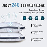Meoflaw Pillows for Sleeping (2-Pack), Luxury Hotel Pillows Queen Size Set of 2,Bed Pillows for Side and Back Sleeper (Queen) Meoflaw