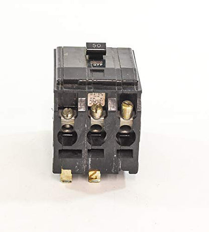 1- Square D QOB350 Bolt-On Circuit Breaker, 50 Amp,